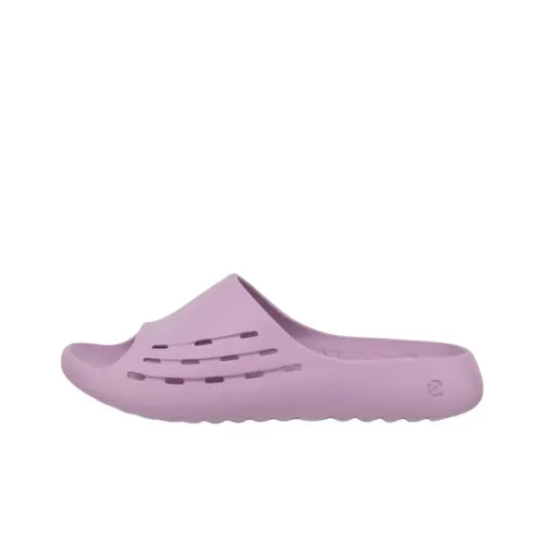 Ecco Cozmo EVA Abrasion Resistant Slide Slippers Unisex Purple