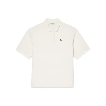 LACOSTE Polo Shirt Women's White