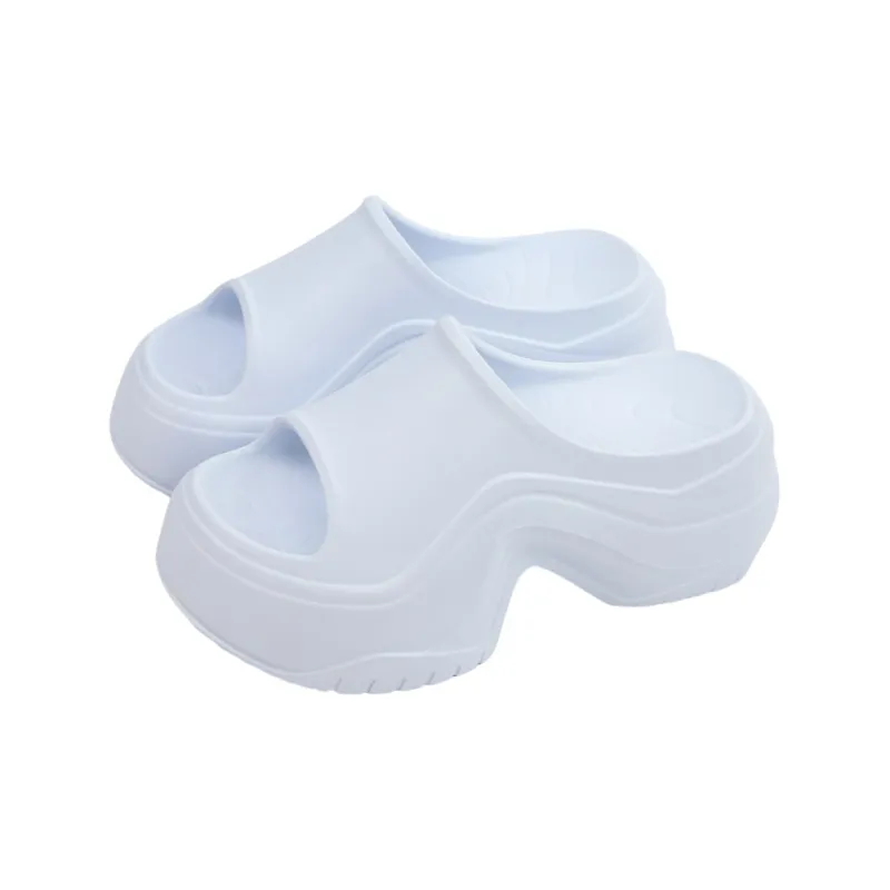 Thin Strips Sandal Slippers Women's, Ivory-15