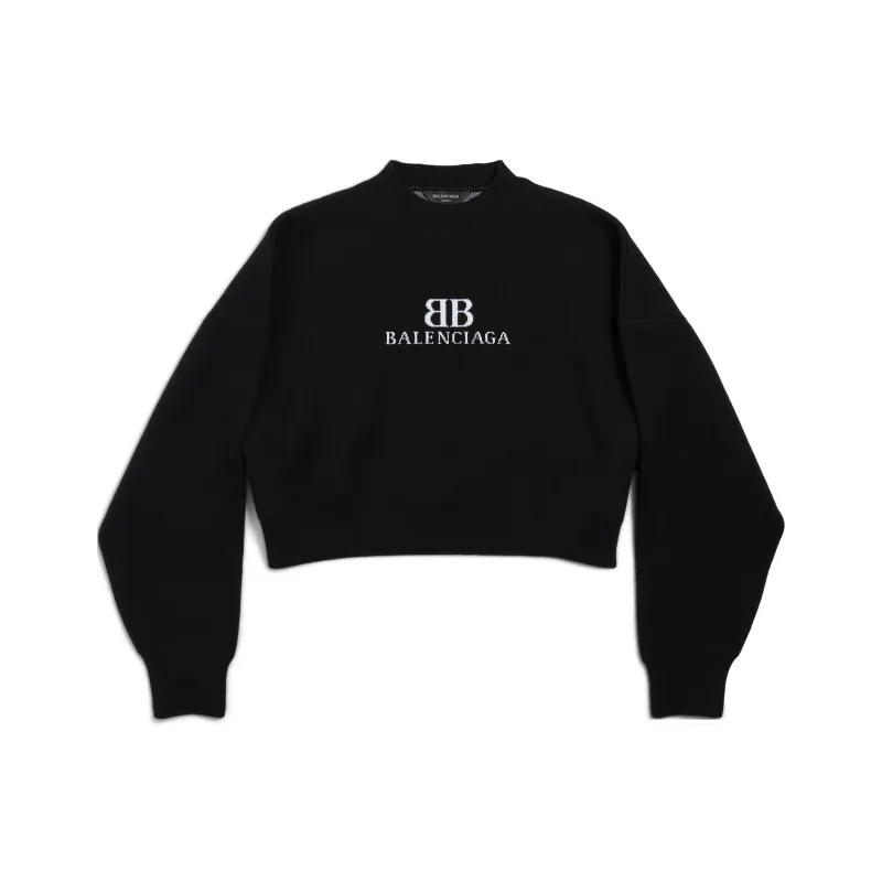 Balenciaga Bb Logo Knitted Jumper-0