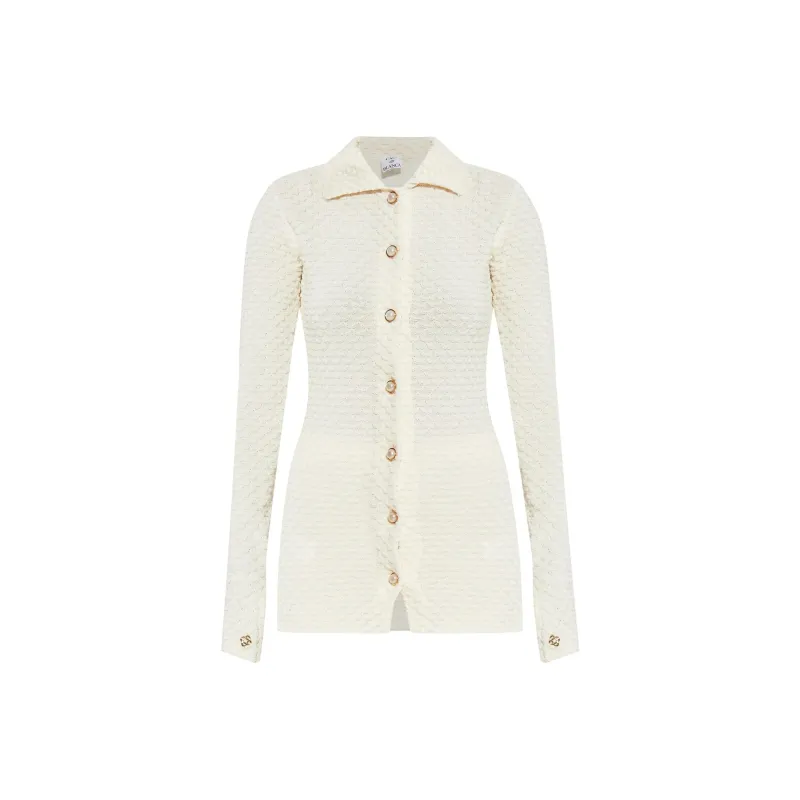 CASABLANCA Long Sleeved Knitted Shirt-0