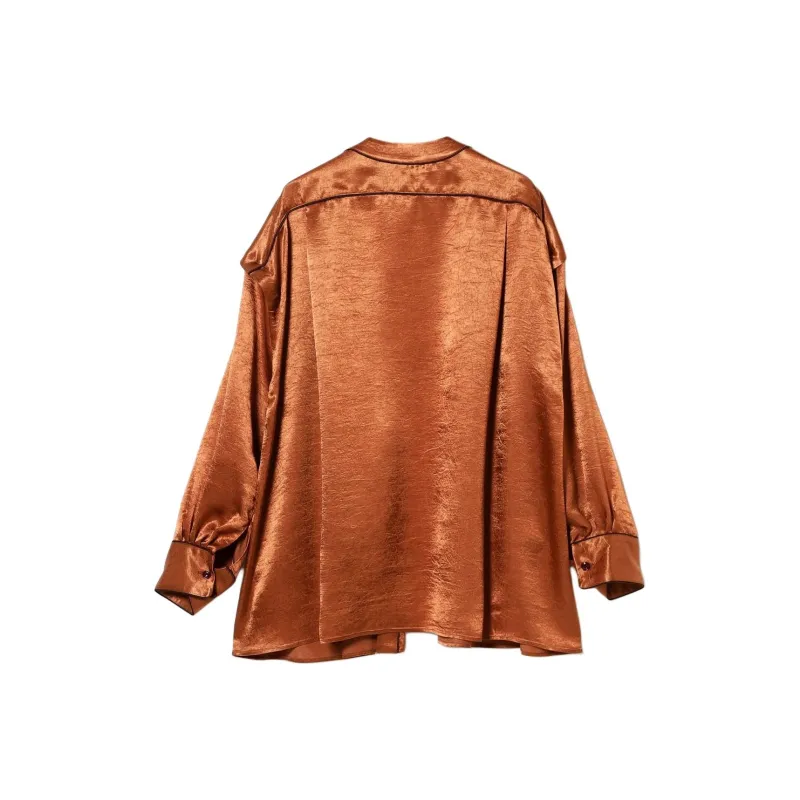 Beams Shirts Women's Red-1