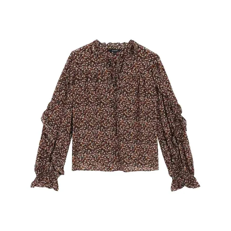 Bebe Shirt Women's Black Multicolor-0