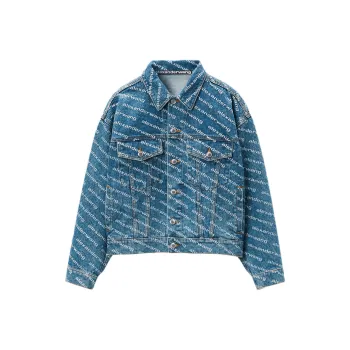 Alexander Wang Button Up Denim Jacket