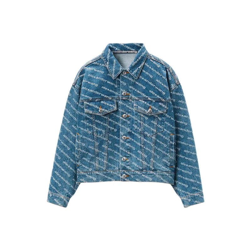 Alexander Wang Button Up Denim Jacket-0