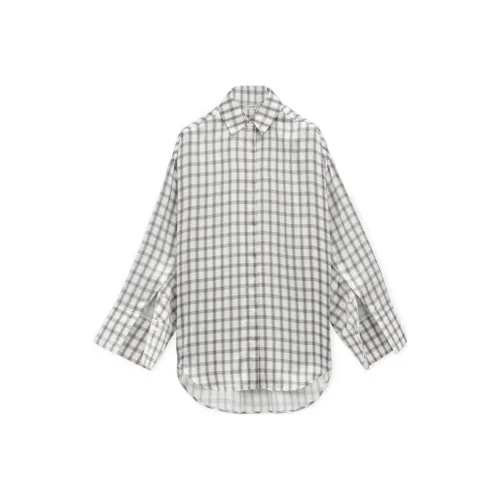 LOEWE Checked Satin Shirt