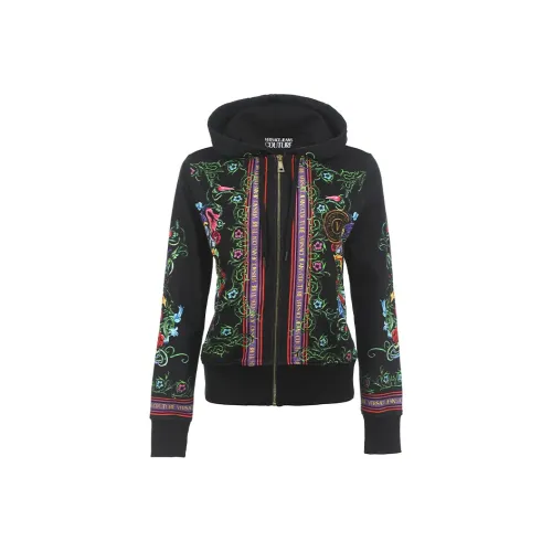 VERSACE JEANS COUTURE SS23 Jackets Coats Women's Black