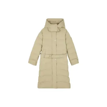 Skechers Elegant Diamond Collection Bob's Down Jacket Women's Beige Brown