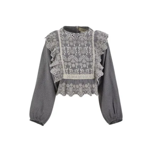 WEEKEND MaxMara Orazio Floral Embroidered Blouse