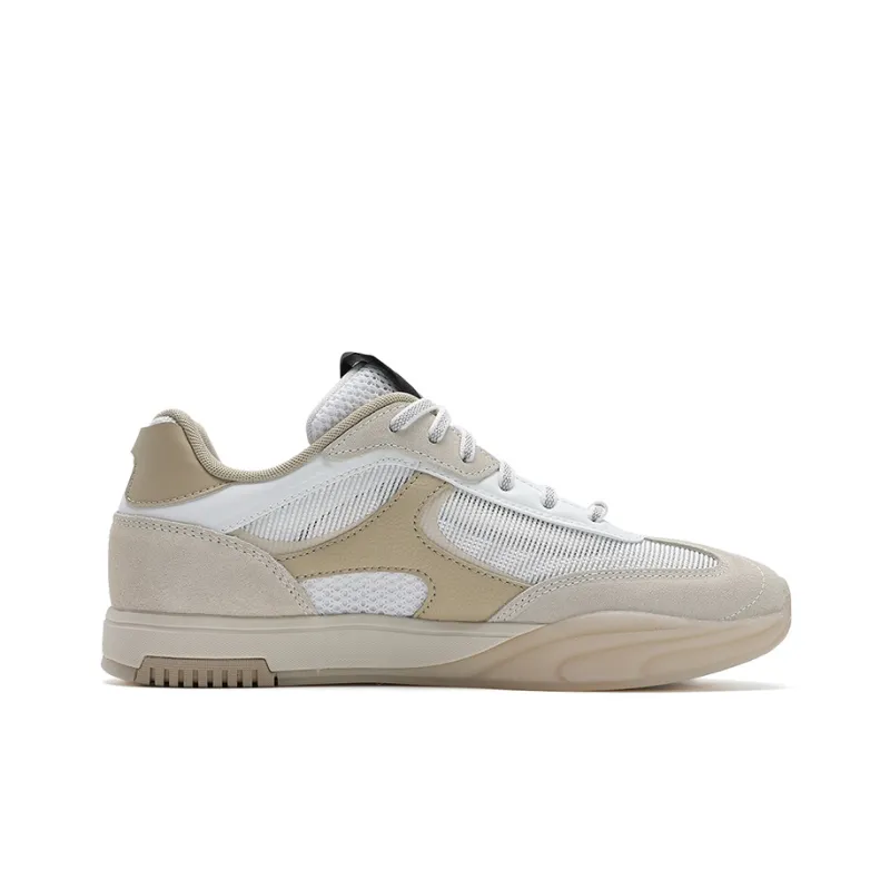 FILA Pioneer Series Slip Resistant, Abrasion Resistant, Breathable Low Top Skateboard Shoes Women's White Pink-1