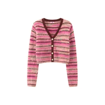 CHUU Knitwear Women's Pink Stripes