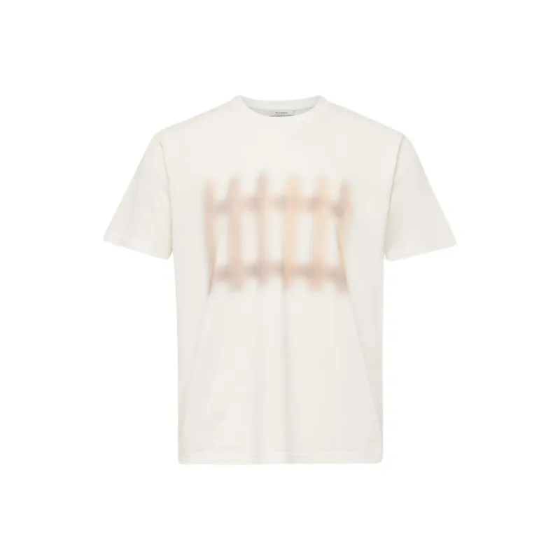 JW Anderson Fence printed T shirt-0
