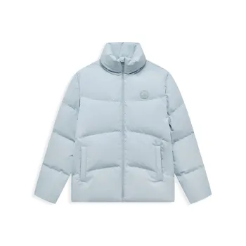 XTEP Down Jacket Women's Water-Indigo Gray