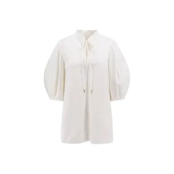 Chloé Tie Detailed Tunic Shirt