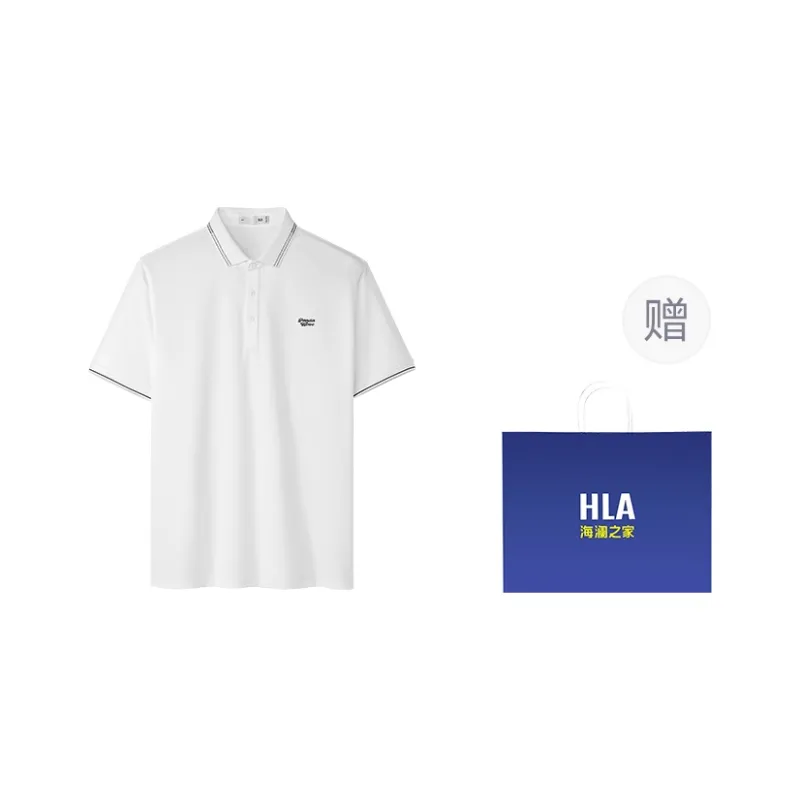 HLA Short Sleeved Polo Shirt Unisex-11