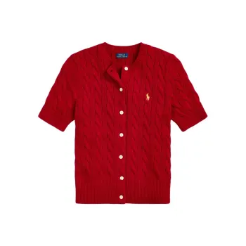 Polo Ralph Lauren SS24 Color Block Women's Red
