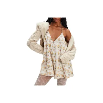 FREE PEOPLE Chiara Romper Bodysuits Women's Original Combo/Original Combination