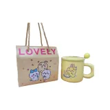 Little Rabbit Eating Cake[Cup+Lid+Spoon+Box]