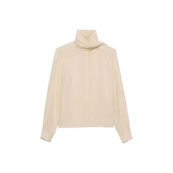 PRADA Scarf detail Shirt