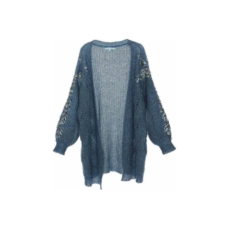 LIANCAN Knitwear Women's Blue Green-0