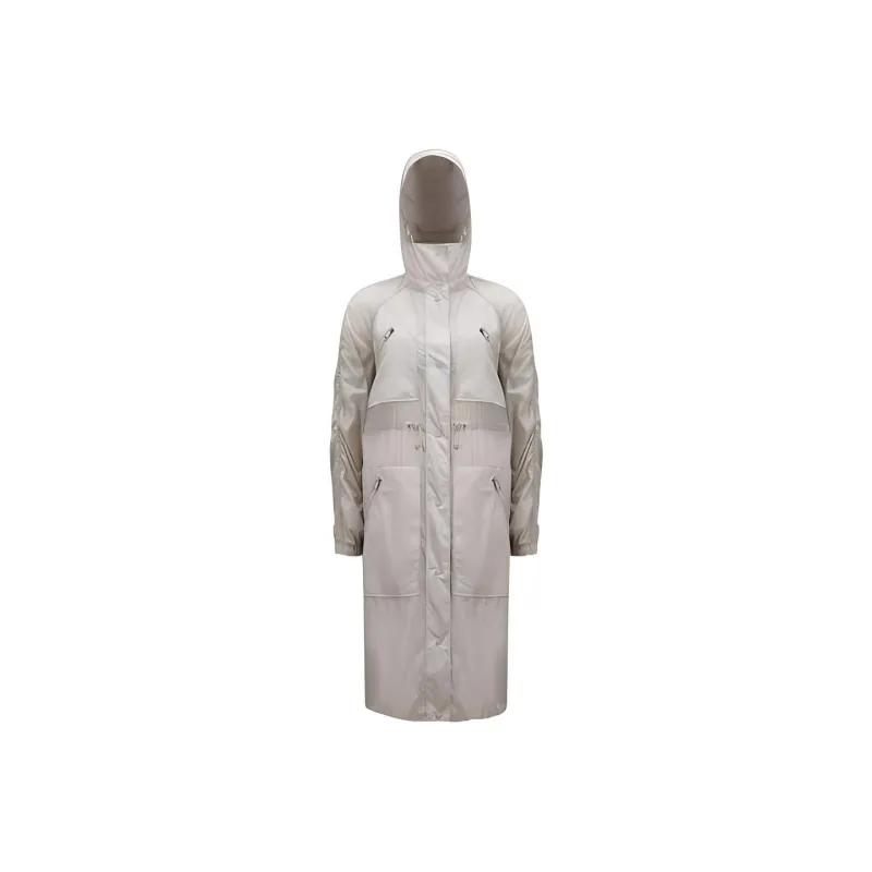Moncler Potet Long Parka 'Light Grey'-0