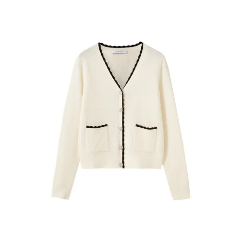 SHUIYUNJIAN Knitwear Women's Raw White