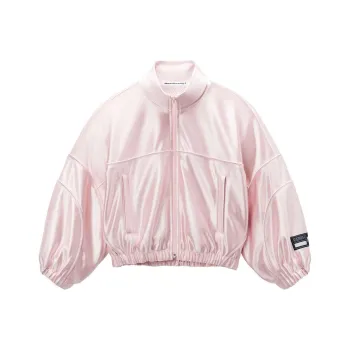 Alexander Wang Logo appliqué Bomber Jacket