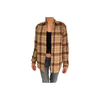 Brandy Melville Shirt Women's Sandy Brown