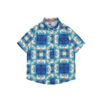 YUZHAOLIN Shirts Unisex Blue