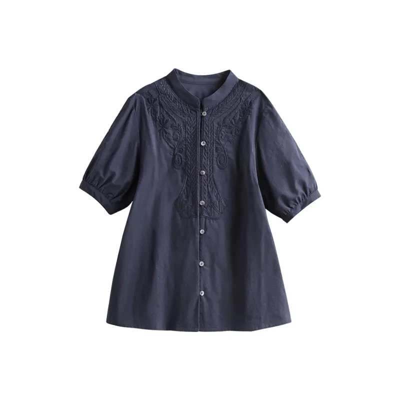 Cypress House Shirt Women's Navy Blue-0