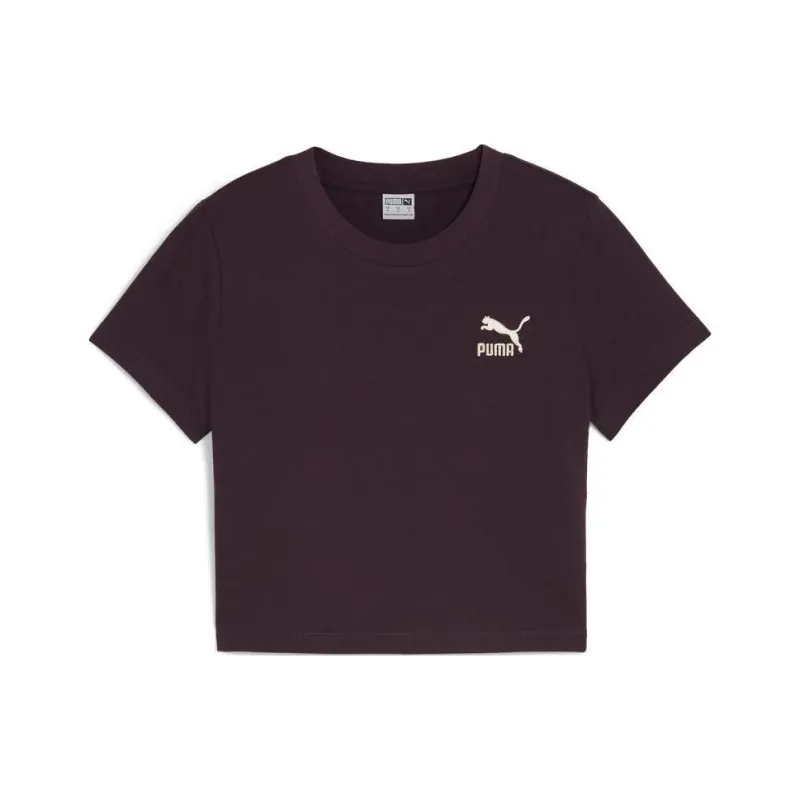 PUMA CLASSICS T Shirt Women's Dark Purple-0