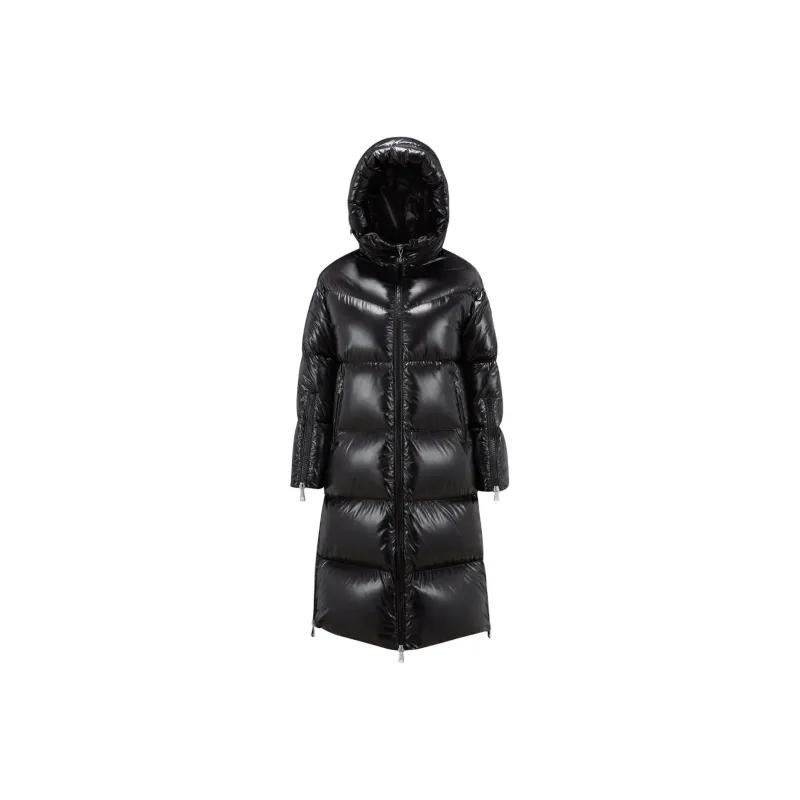 Moncler Long Down Hooded Jacket-0