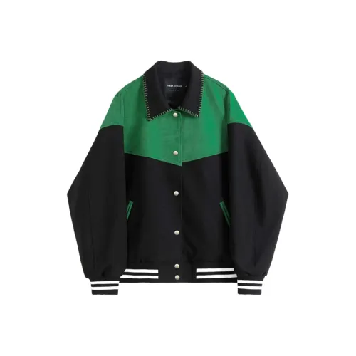 VEGA CHANG SS24 Jacket Women's Pine Green Black