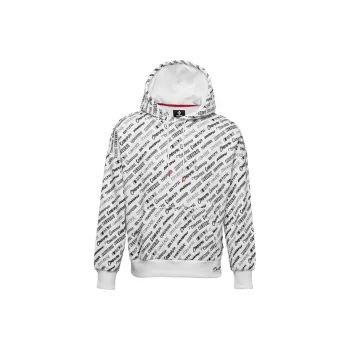 Converse AOP Pullover PO Hoodie Sweatshirt Women's White