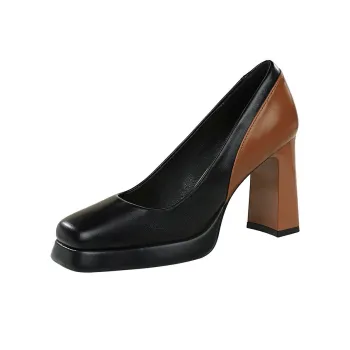 GOSO Block Heel High Heels 8CM Women's
