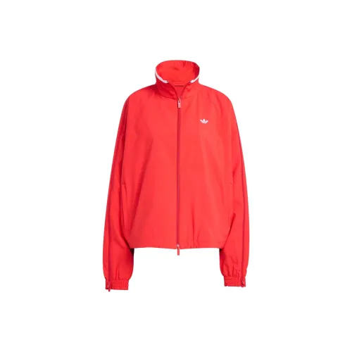 Adidas Originals Women's Adilenium Season 3 Zip Track Top Better Scarlet