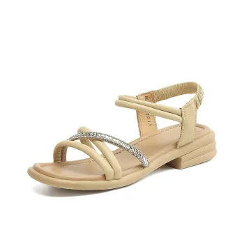 BOERDIQI One Strap Sandals 3.5cm Women's