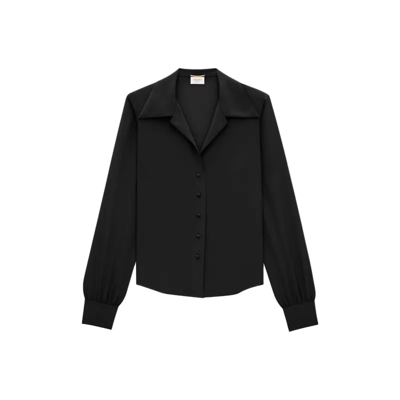 SAINT LAURENT Shirt Women's Black-0