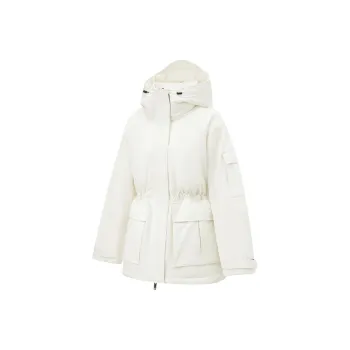 LiNing Fondue Down Series Down Jacket Women's Feather White