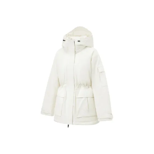 LiNing Fondue Down Series Down Jacket Women's Feather White
