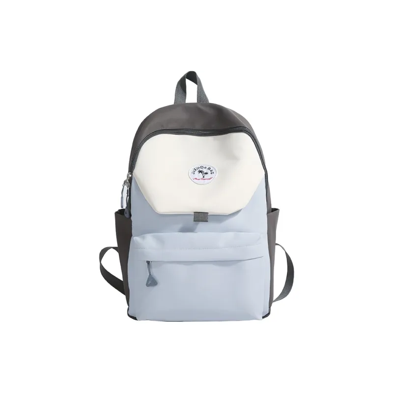 GEERDUN Nylon Fabric Backpack Women's Green, Blue, Navy Blue, Pink-6