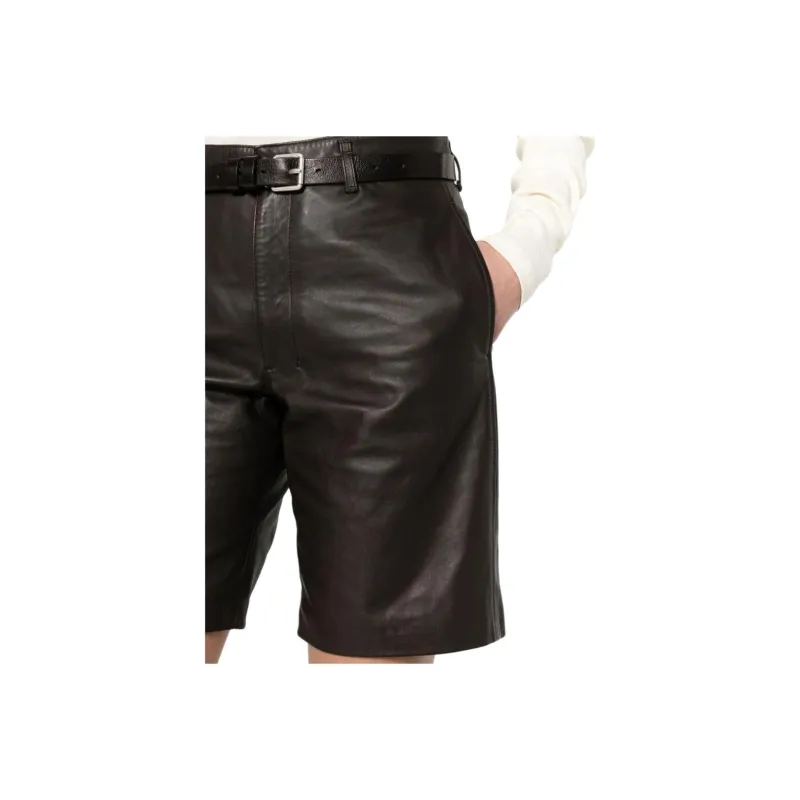 Lemaire Knee Length Bermuda Shorts-4
