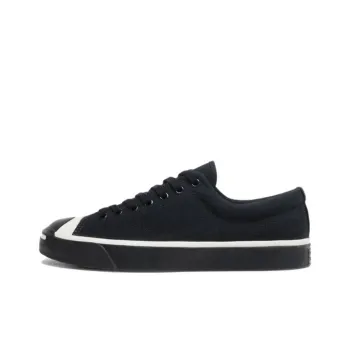 Converse Jack Purcell Anti Slip Wear Resistant Low Top Canvas Shoes Unisex Black