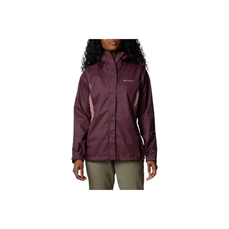 Columbia Arcadia 2 Omni-Tech BSR HERproject Jackets Coats Women's Dark Reddish Purple-0