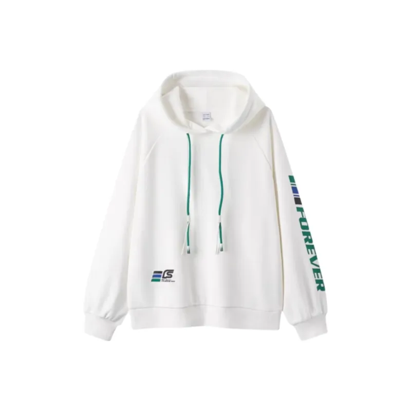 SEM/R x FOREVER Sweatshirt Women's Raw White-0