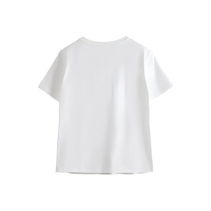 LUYOUYE Regular T Shirt Women's White-1