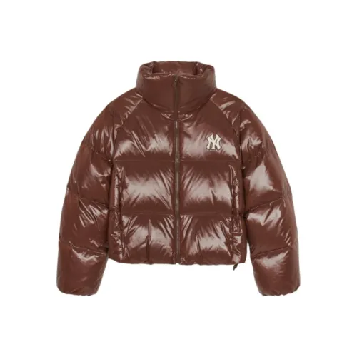 MLB New York Yankees Down Jacket Women's Brown