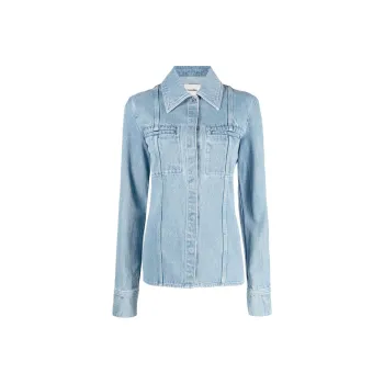 NANUSHKA Long sleeve Denim Shirt