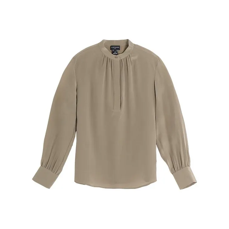 CLUB MONACO Shirt Women's Olive Green-0
