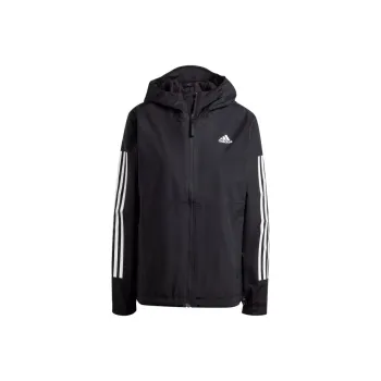 Adidas ESSENTIALS 3 STRIPES RAIN.RDY JACKETS & Coats Women's Black